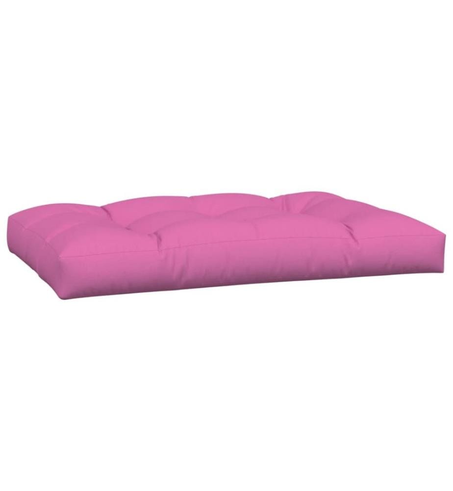 Coussins de palette lot de 2 rose tissu