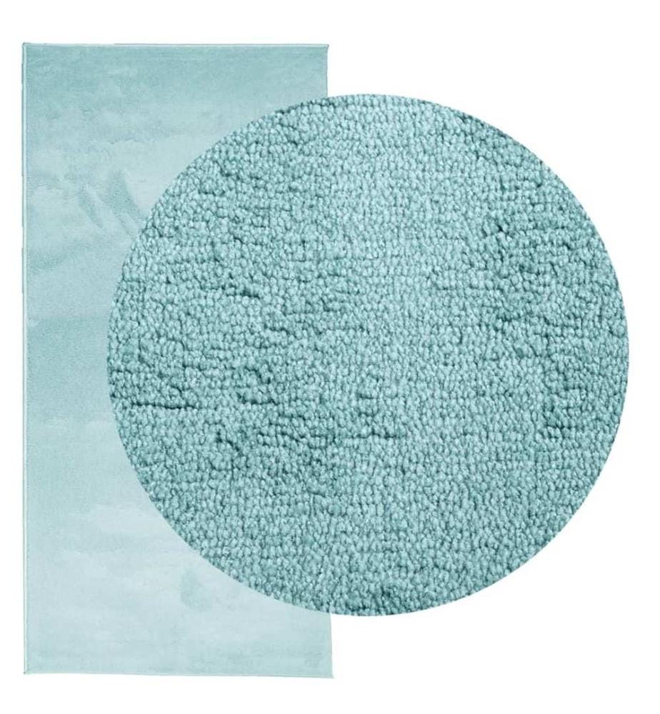 Tapis OVIEDO à poils courts vert 100x200 cm