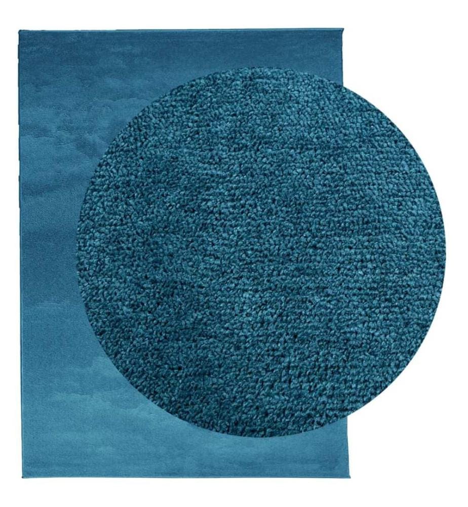 Teppich OVIEDO Kurzflor Türkis 240x340 cm
