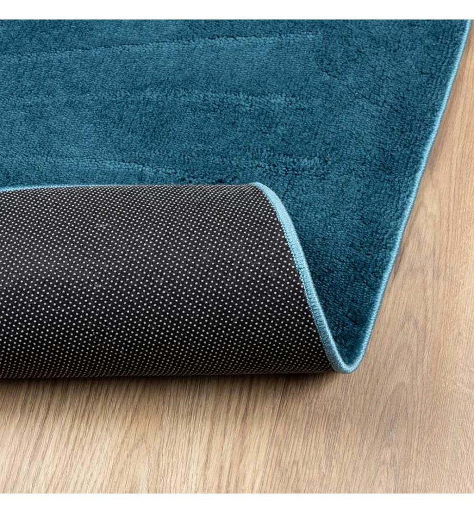 Teppich OVIEDO Kurzflor Türkis 240x340 cm