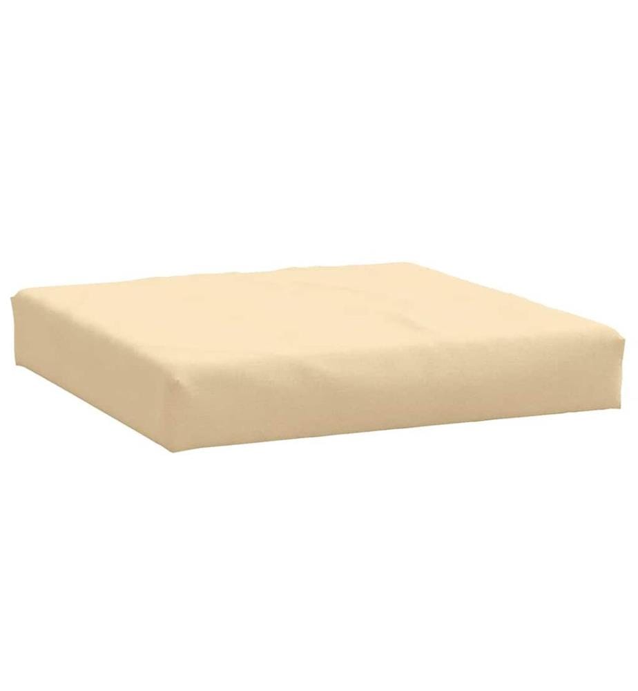 Palettenkissen 2-tlg. Melange Beige Stoff
