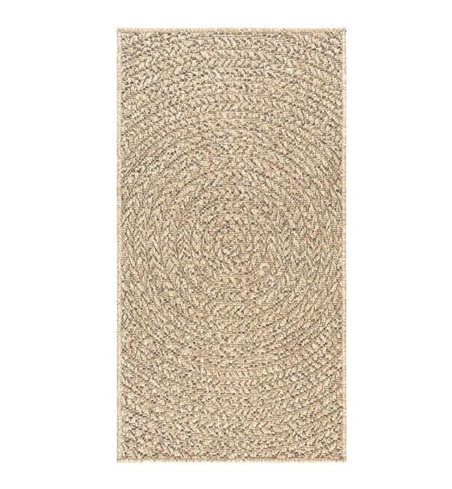 Teppich ZIZUR 100x200 cm Jute-Optik Indoor und Outdoor