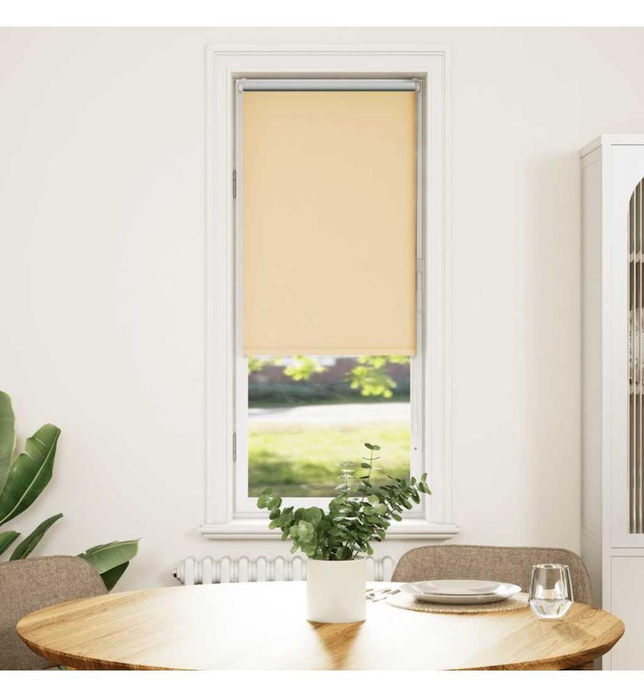 Verdunkelungsrollo Beige 55x150cm Stoffbreite 50,7 cm Polyester