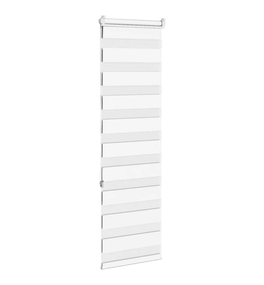 Doppelrollo Weiss 50x150 cm Stoffbreite 45,9 cm Polyester