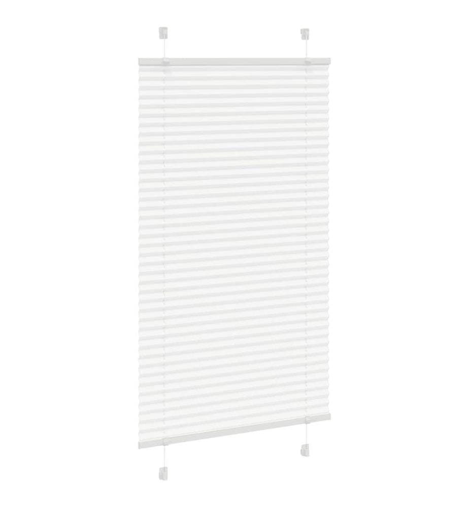 Plissee Weiss 70x100 cm Stoffbreite 69,4 cm Polyester