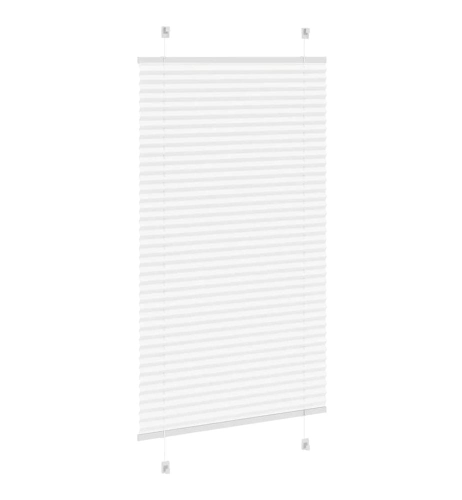 Plissee Weiss 70x100 cm Stoffbreite 69,4 cm Polyester