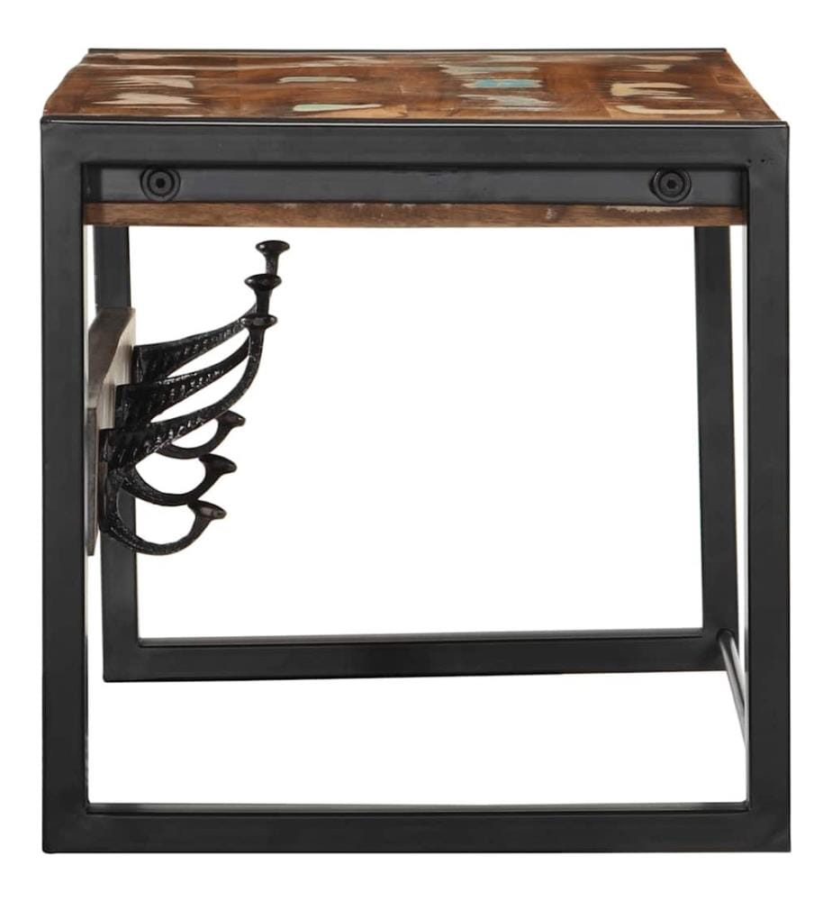 Garderobe Mehrfarbig 80x35x35 cm Altholz Massiv