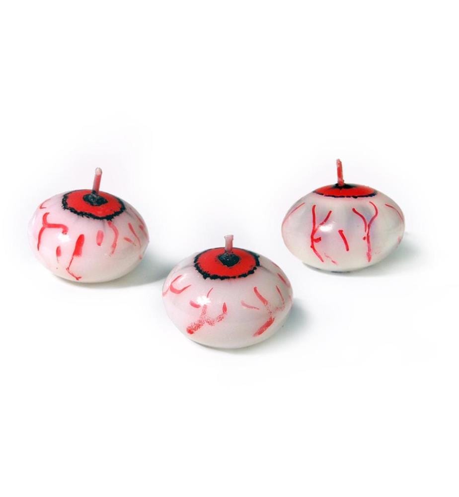 PARTYDECO - Candele oeil flottant 4 cm, 25 bougies