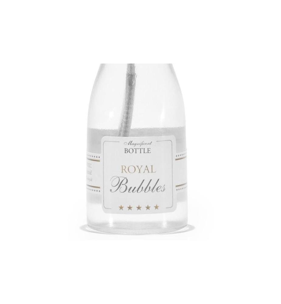 PARTYDECO - Partyaccessoire Seifenblasen Sektflasche, 24 Stück