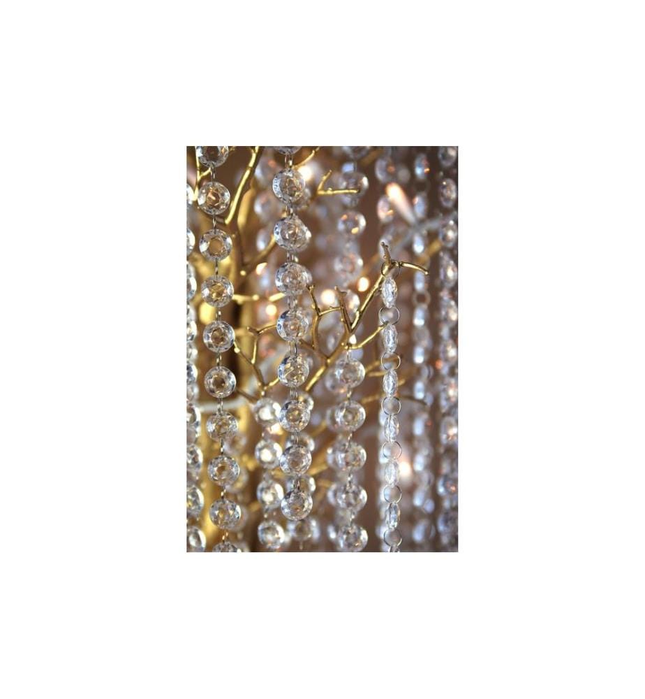 PARTYDECO - Girlande Kristall 1 m