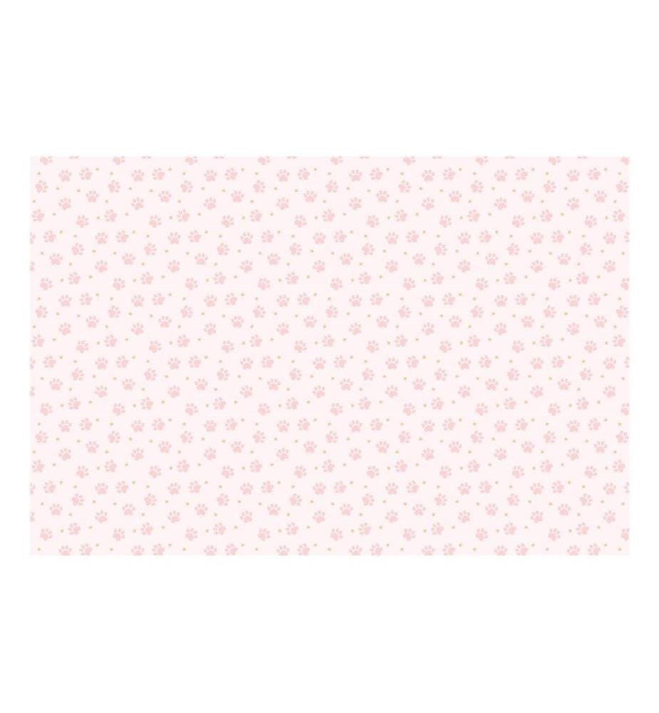 PARTYDECO - Nappe Patte 180 x 120 cm, rose