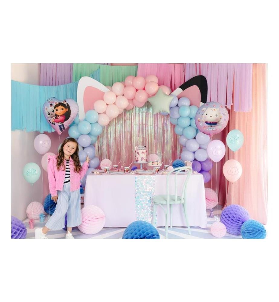 PARTYDECO - Luftballon Gabbys Dollhouse 6 Stück