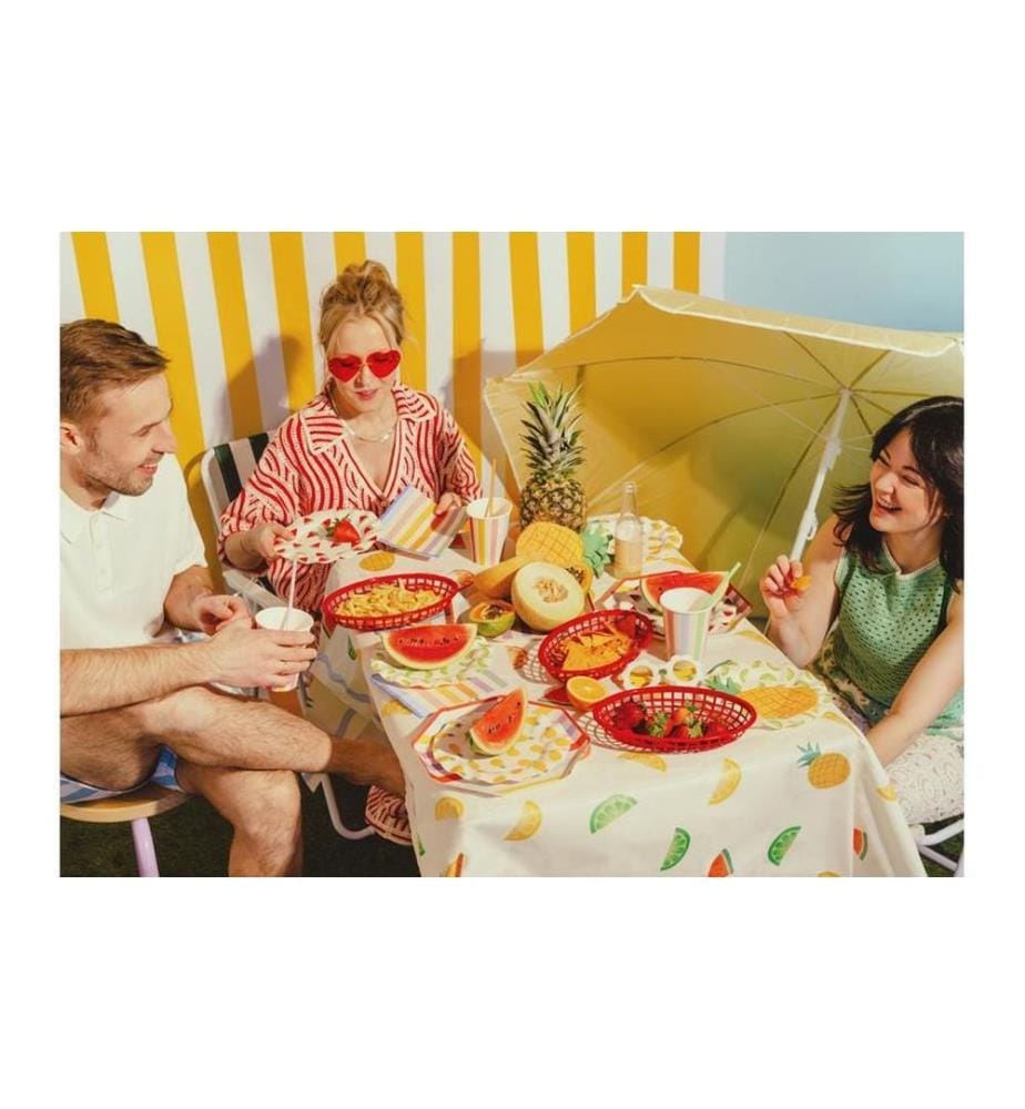PARTYDECO - Gobelets jetables Bandes 6 Pièce/s