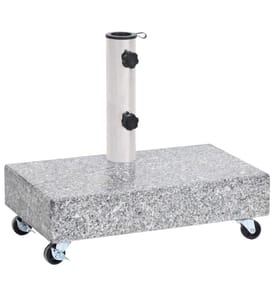 Schirmständer Hellgrau 45x25x8,3 cm Granit