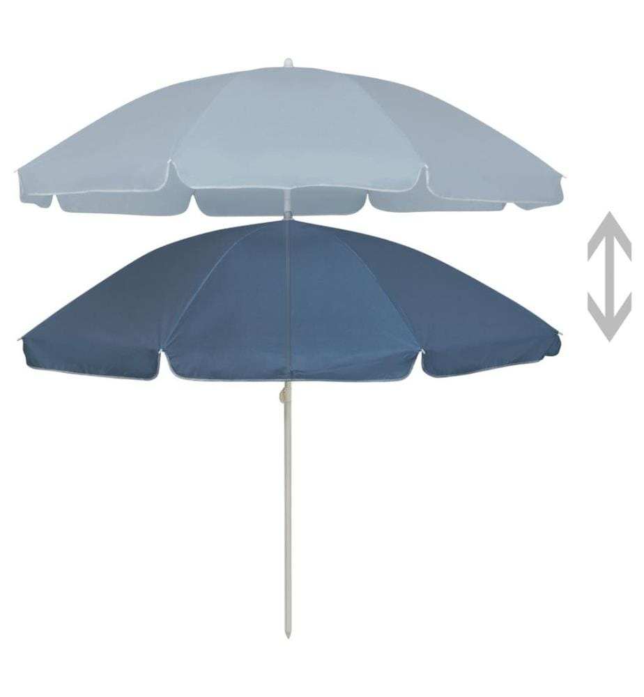 Strandschirm Blau 240 cm