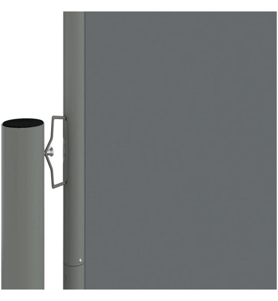 Auvent latéral rétractable Anthracite 117x1200 cm