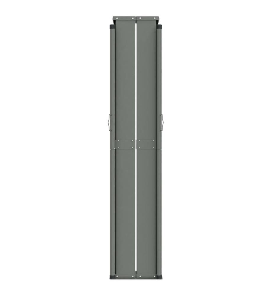 Auvent latéral rétractable Anthracite 117x1200 cm