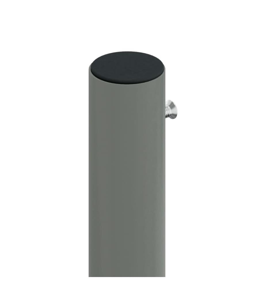 Auvent latéral rétractable Anthracite 117x1200 cm