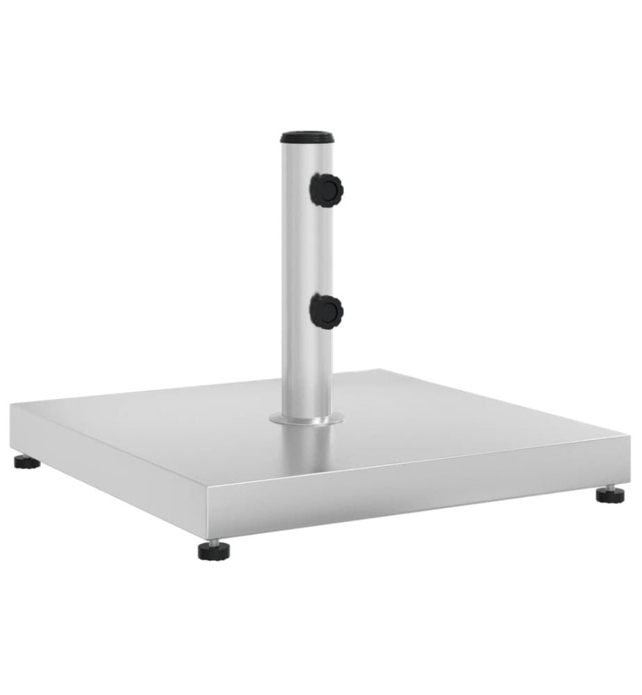 Base de parasol pour mâts Ø32/38/48 mm 28 kg carré