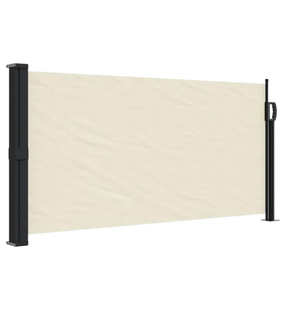 Seitenmarkise Ausziehbar Creme 100x500 cm