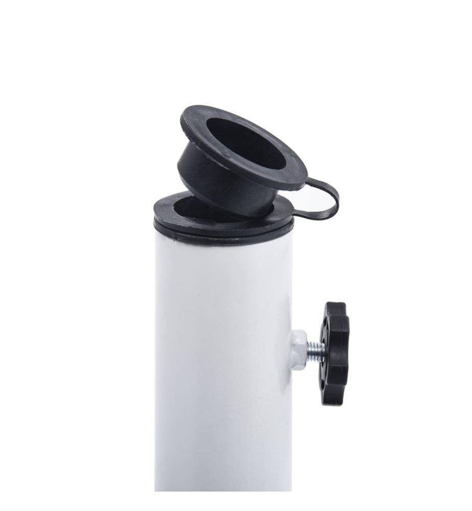 Sonnenschirmständer Weiss 9 kg 40 cm Gusseisen