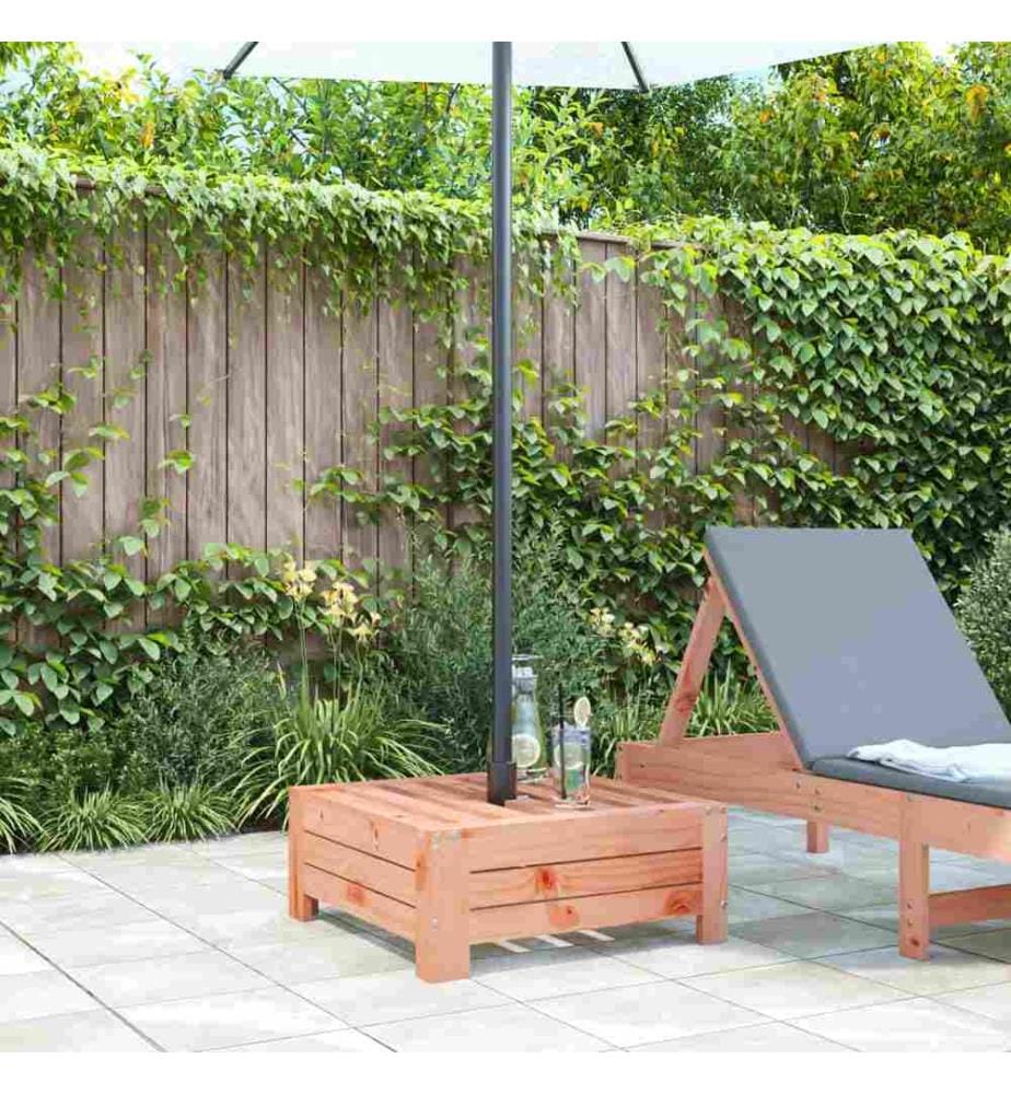 Verkleidung für Sonnenschirmständer Massivholz Douglasie