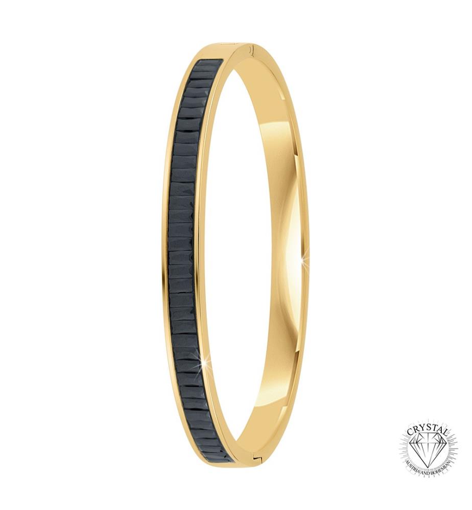 Armband mit Zirkoniumverzierung Von Br09 - Schwarz