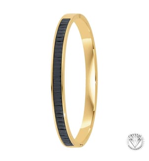Armband mit Zirkoniumverzierung Von Br09 - Schwarz