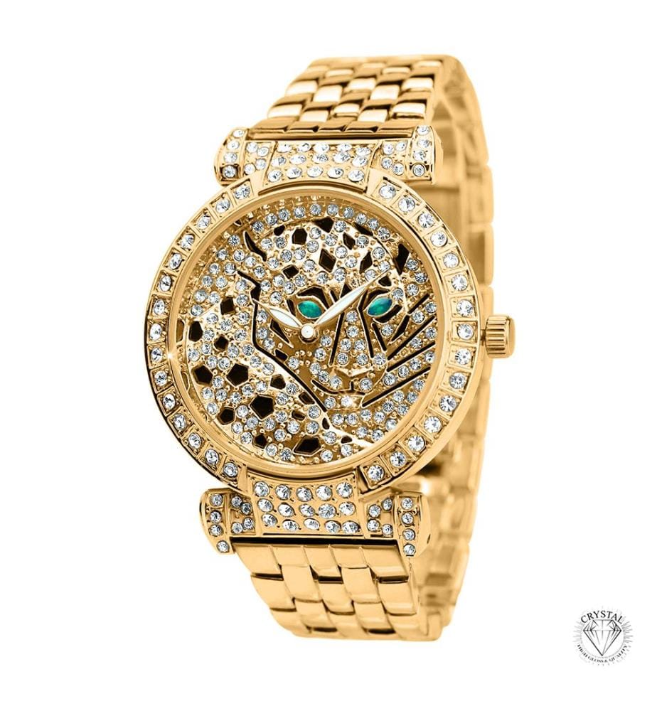 Elegante Uhr - Vergoldet
