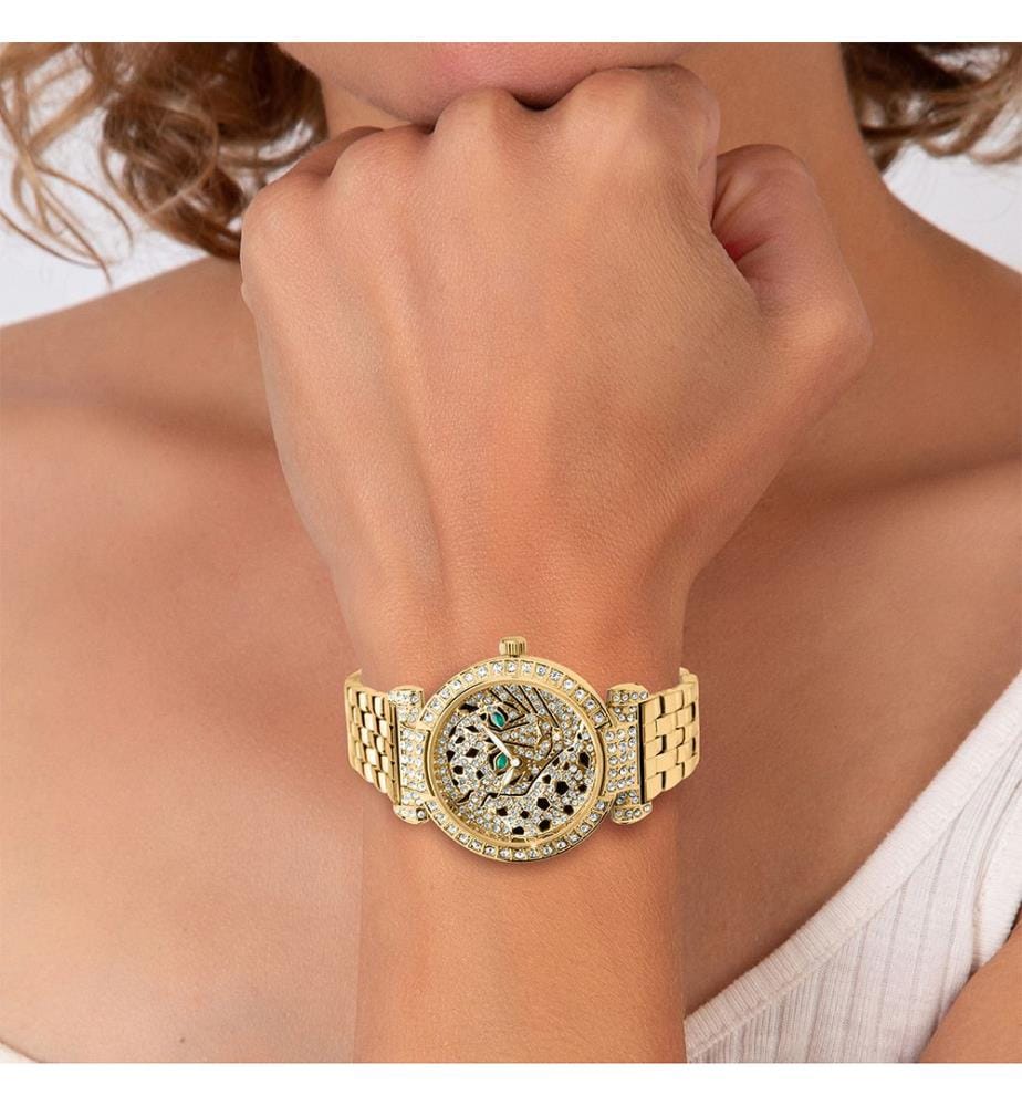 Elegante Uhr - Vergoldet