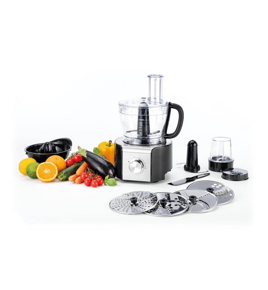 Hachoir Food Processor - Argenté et Noir