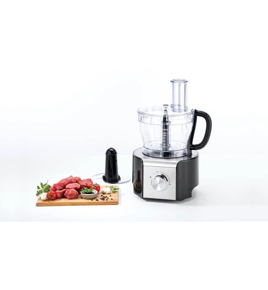 Hachoir Food Processor - Argenté et Noir