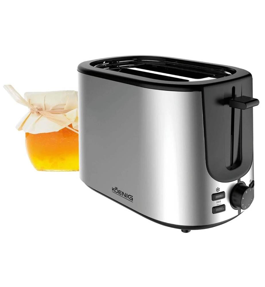 Toaster - Silver and Black