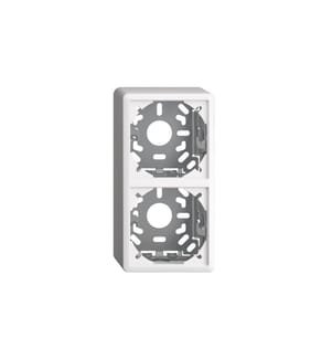FELLER - EDIZIOdue Aufputzgehäuse 54 mm Grösse 1+1