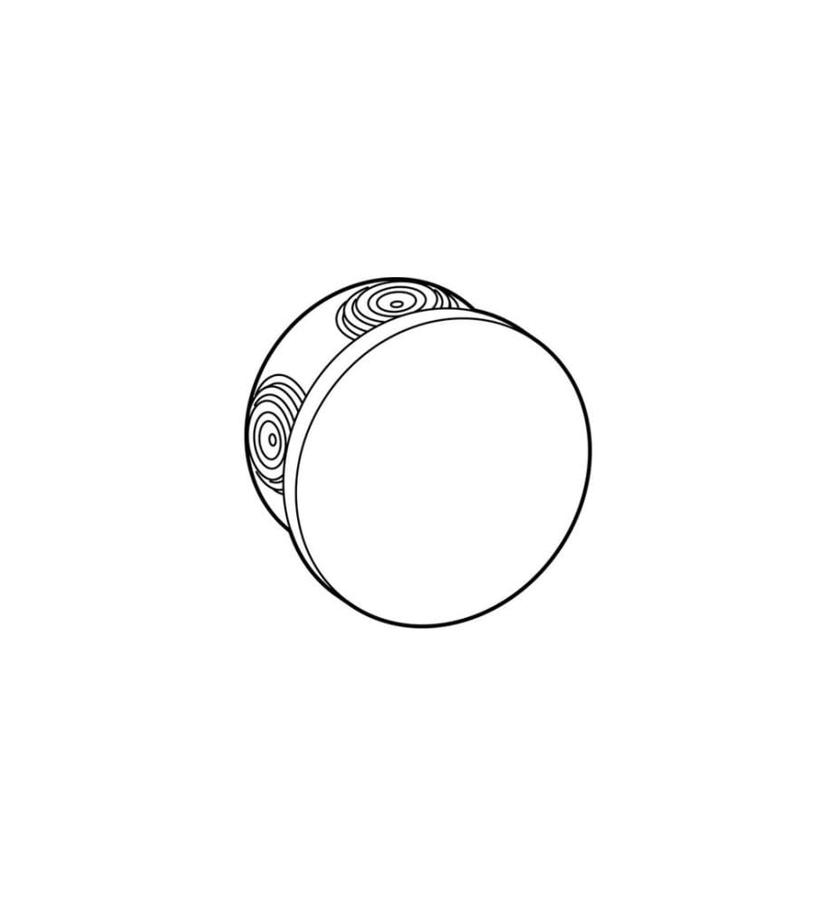Legrand - Abzweigdose Plexo AP, nass IP55, Grau Rund 60 x 40 mm
