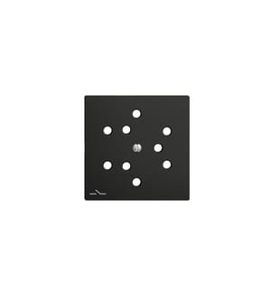 FELLER - EDIZIOdue Set de couverture 3x T12 séparé, Noir