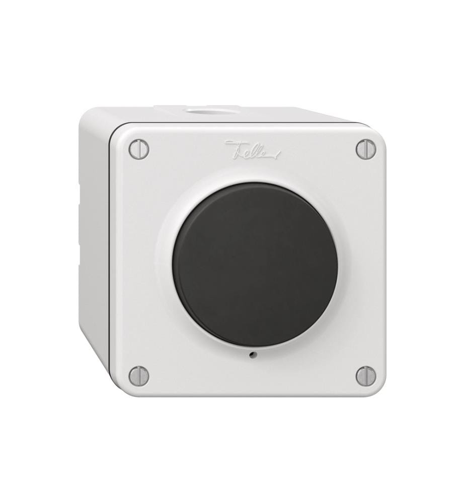 FELLER - Kunststoff Druckschalter NAP IP55, Weiss
