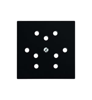 FELLER - EDIZIOdue Jeu de caches 3 x T12 Noir
