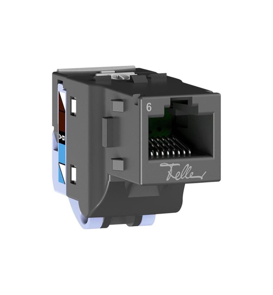 FELLER - Module de branchement EASYNET S-One RJ45 Cat.6/u