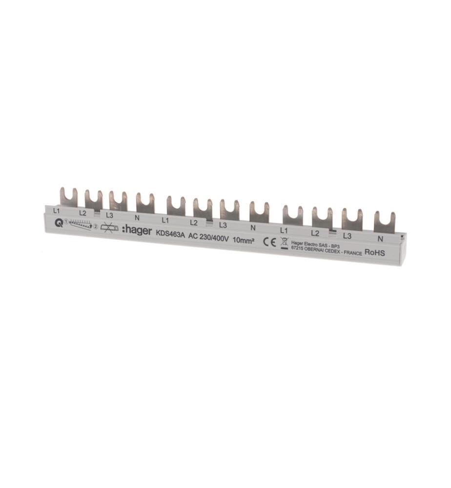 Hager - Kammschiene 12M 63A (3PN)x3 QB