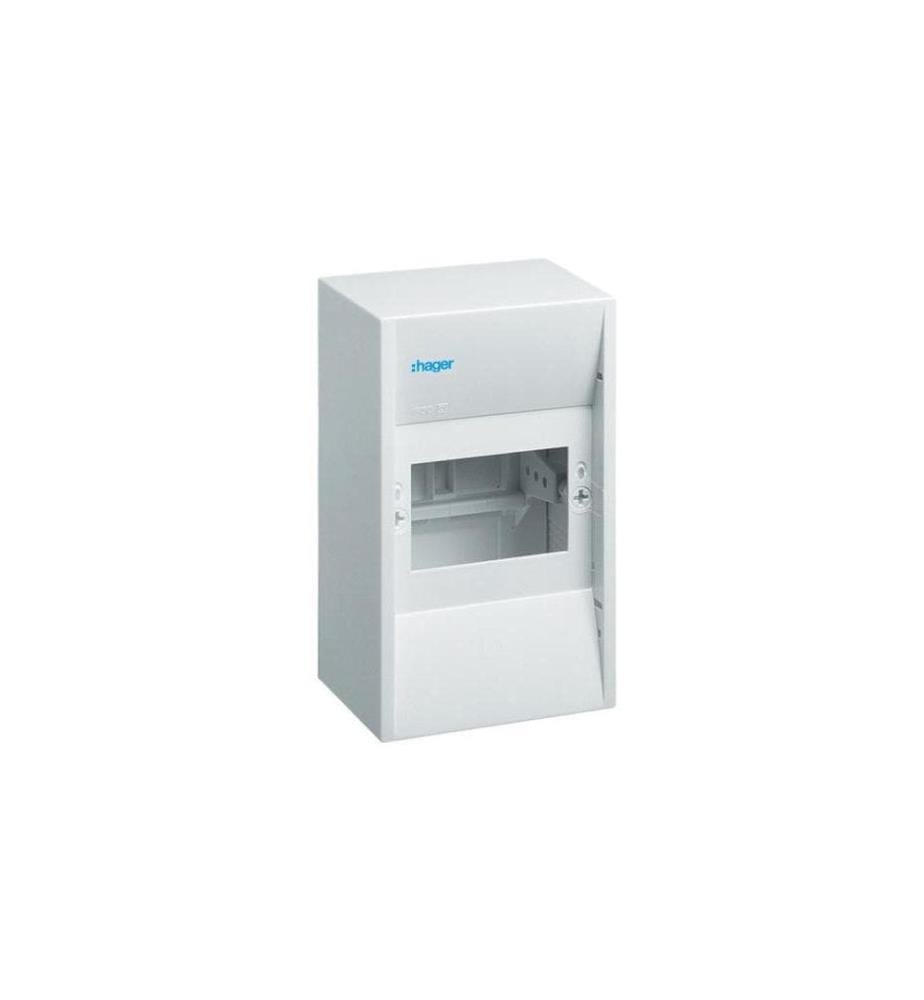 Hager - Kleinverteiler Gamma, 4PLE IP30 1xPE 1xN