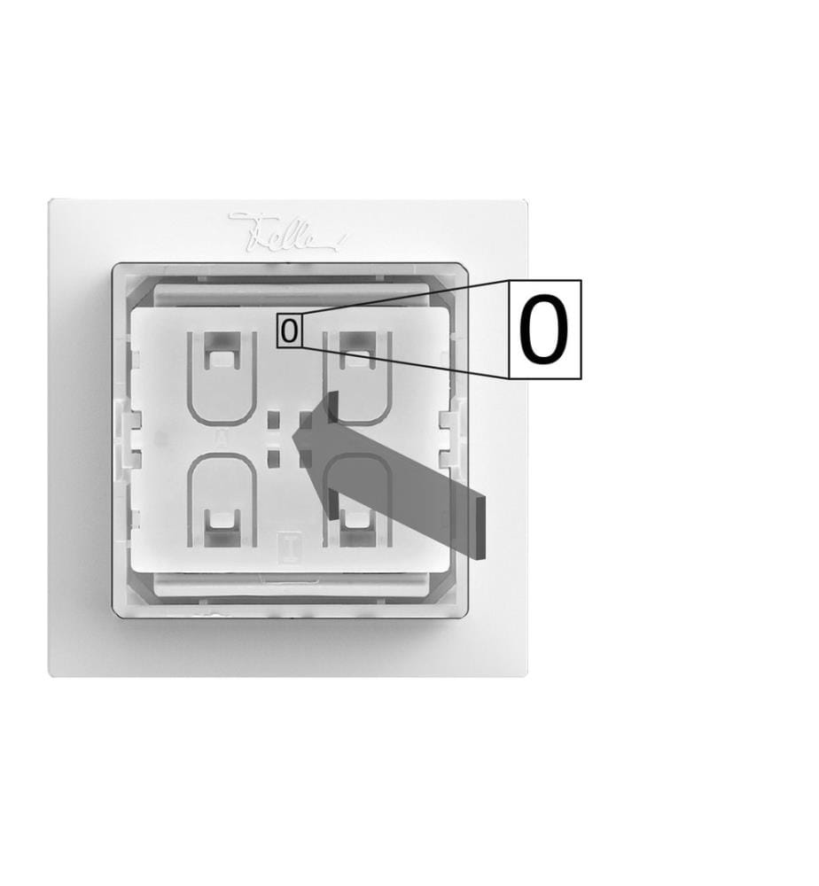 FELLER - Commande Smart light  für Philips Hue EDIZIOdue café AP