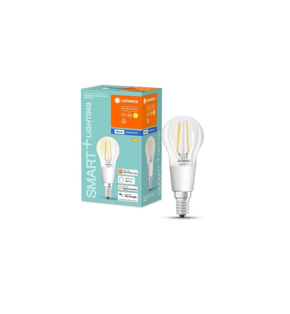 LEDVANCE - Ampoule SMART+ Mini Bulb, Filament, 4W, E14, BT