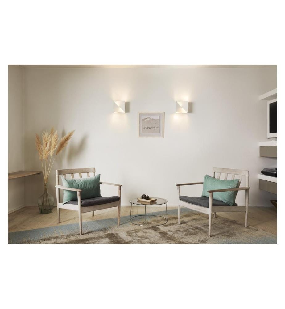 LEDVANCE - Lampe murale SMART  Orbis Wall Swan, 20 x 20 cm, 23W, blanc
