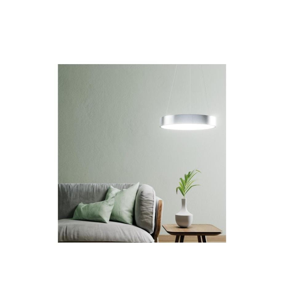 LEDVANCE - Lampe suspendue Sun@Home Circular, 18.5W, 2200-5000K, argenté