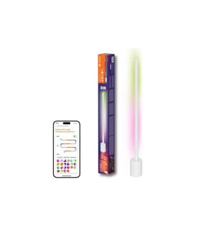 LEDVANCE - Lampe sur pied Smart+ Floor Corner Slim, 80 cm, blanc