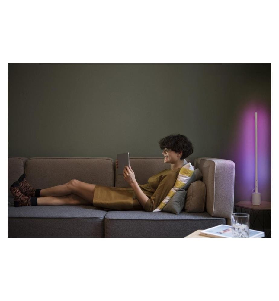 LEDVANCE - Lampe sur pied Smart+ Floor Corner Slim, 80 cm, blanc