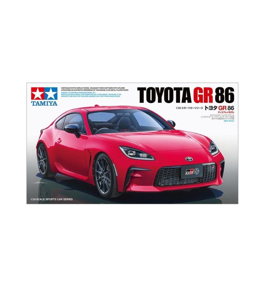 TAMIYA - Kits de montage Toyota GR 86 1:24
