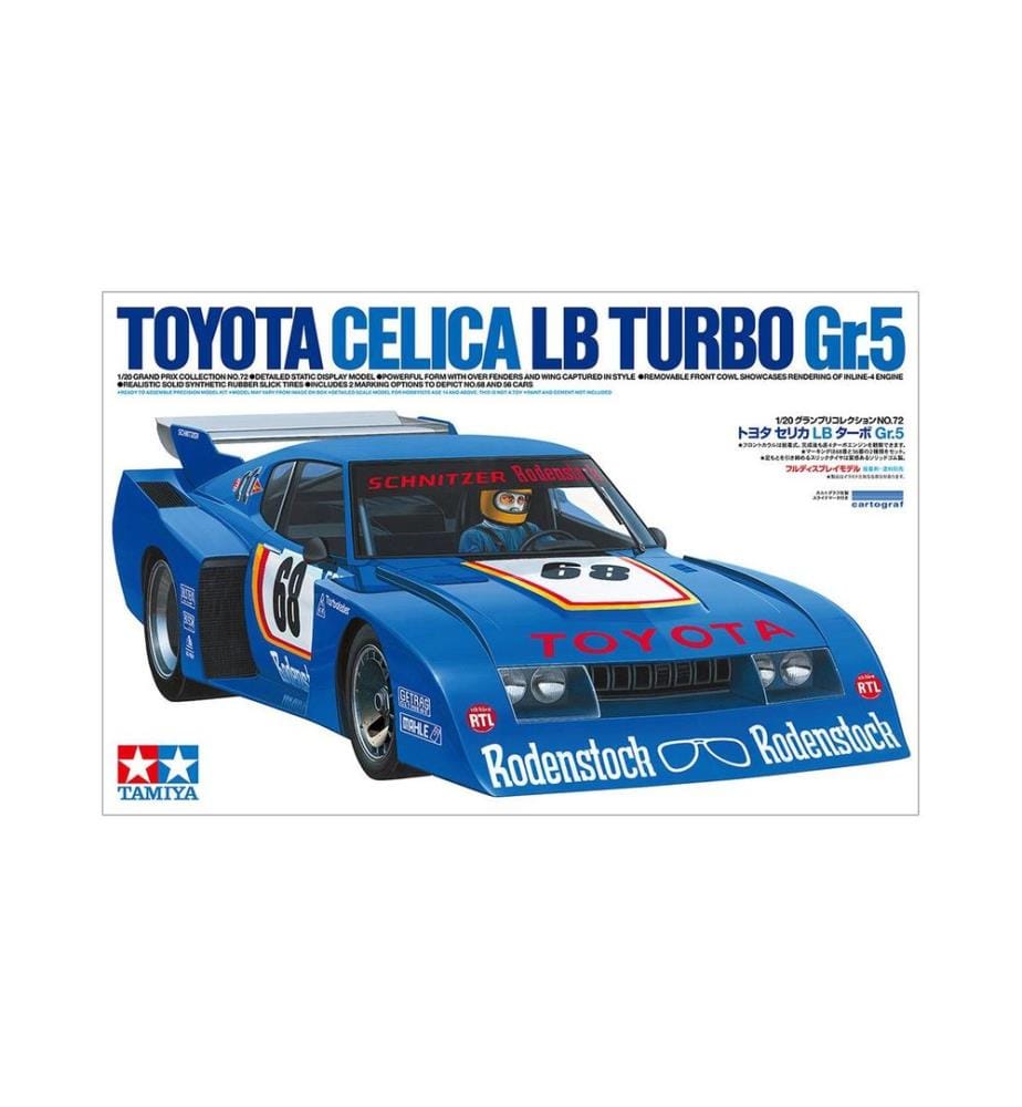 TAMIYA - Toyota Celica LB Turbo Gr.5 1:20