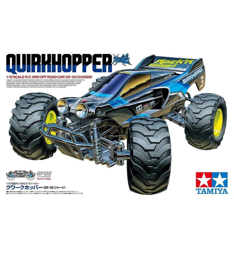 TAMIYA - Buggy Quirkhopper Kit de construction, 1:10